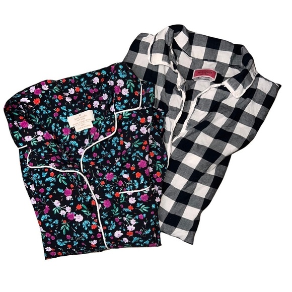 Kate Spade New York Women’s Short Sleeve Sleep Shirt Pair Size Small - Picture 5 of 10